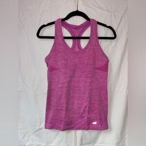 New Balance Women's Pink Racerback Tank Top
